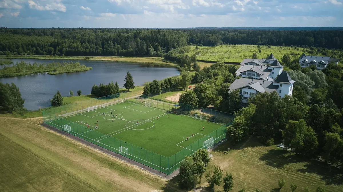 Парк-отель с высоты