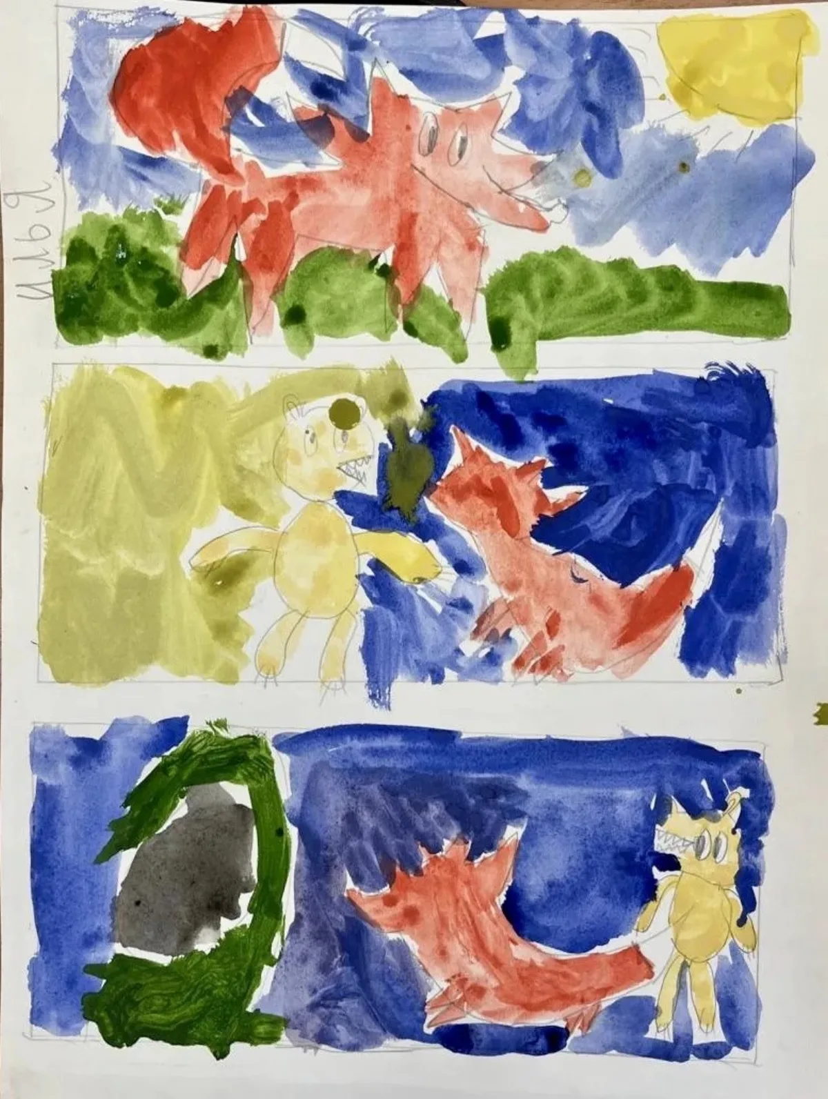 Комикс – Илья, 7 лет