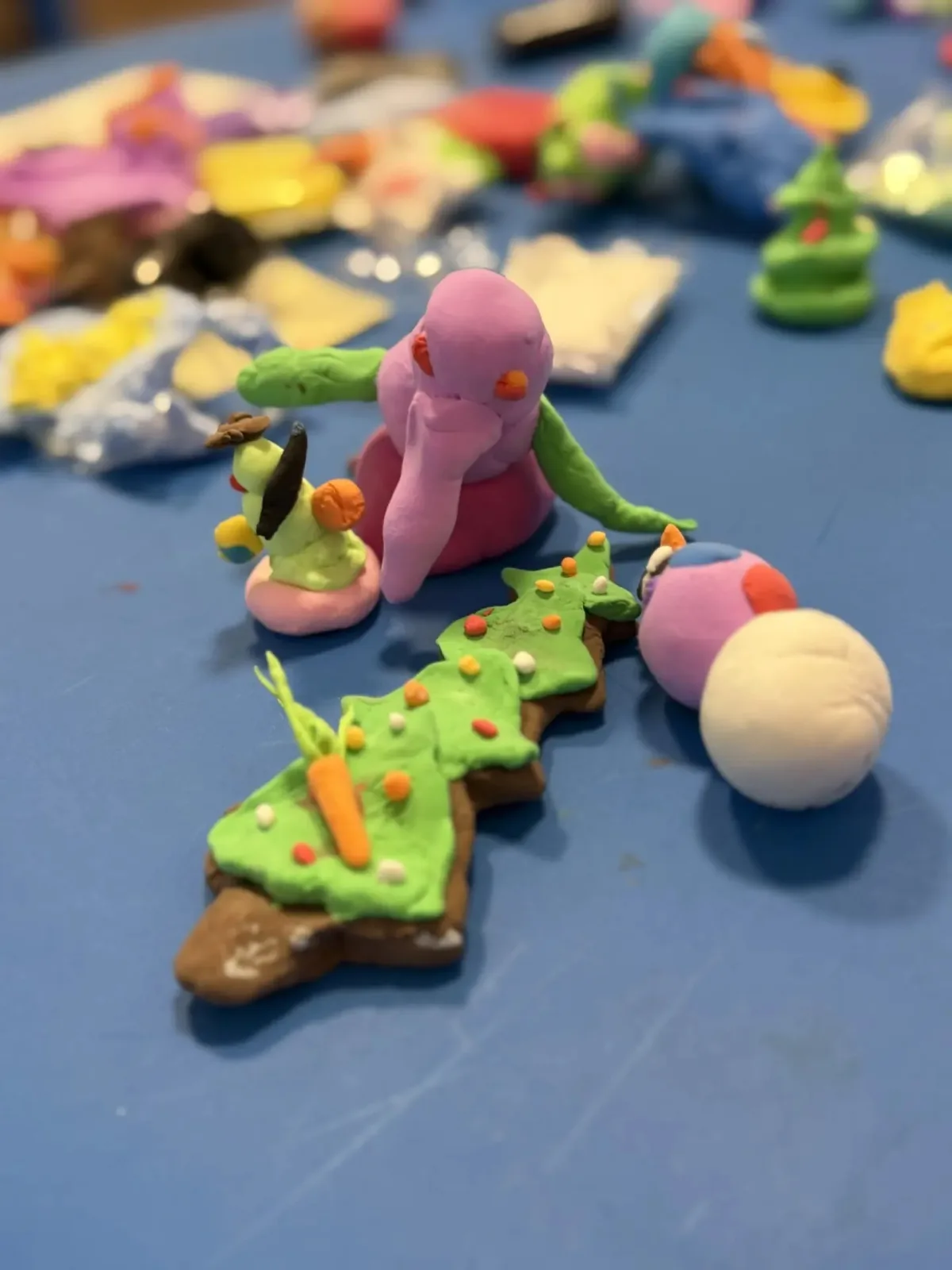 Лепка воздушным пластилином – Никита, 3 года