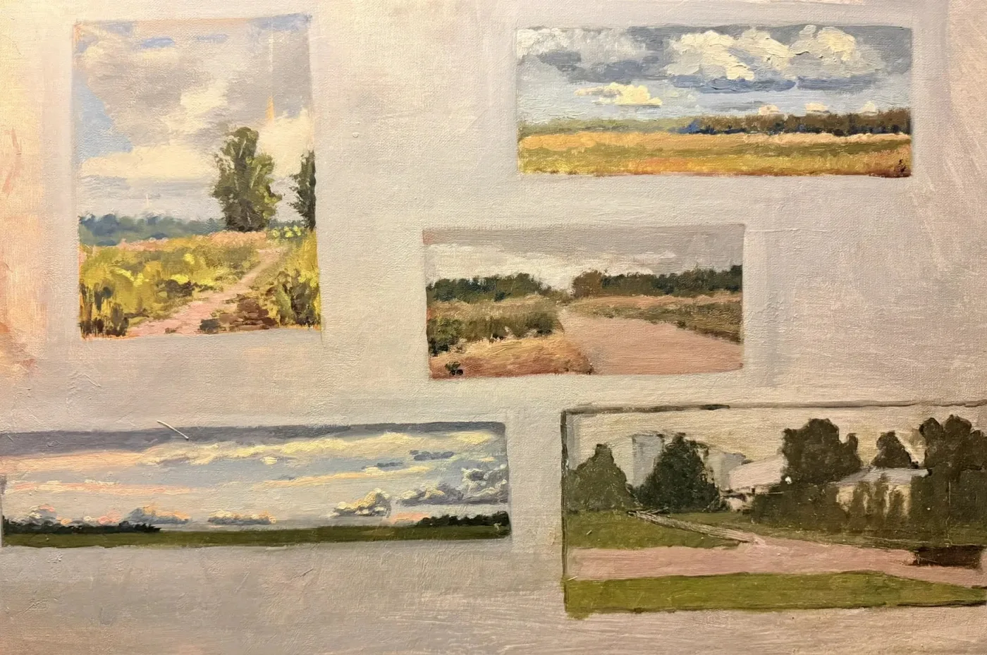 Работа ученика, 14 лет – пленэр