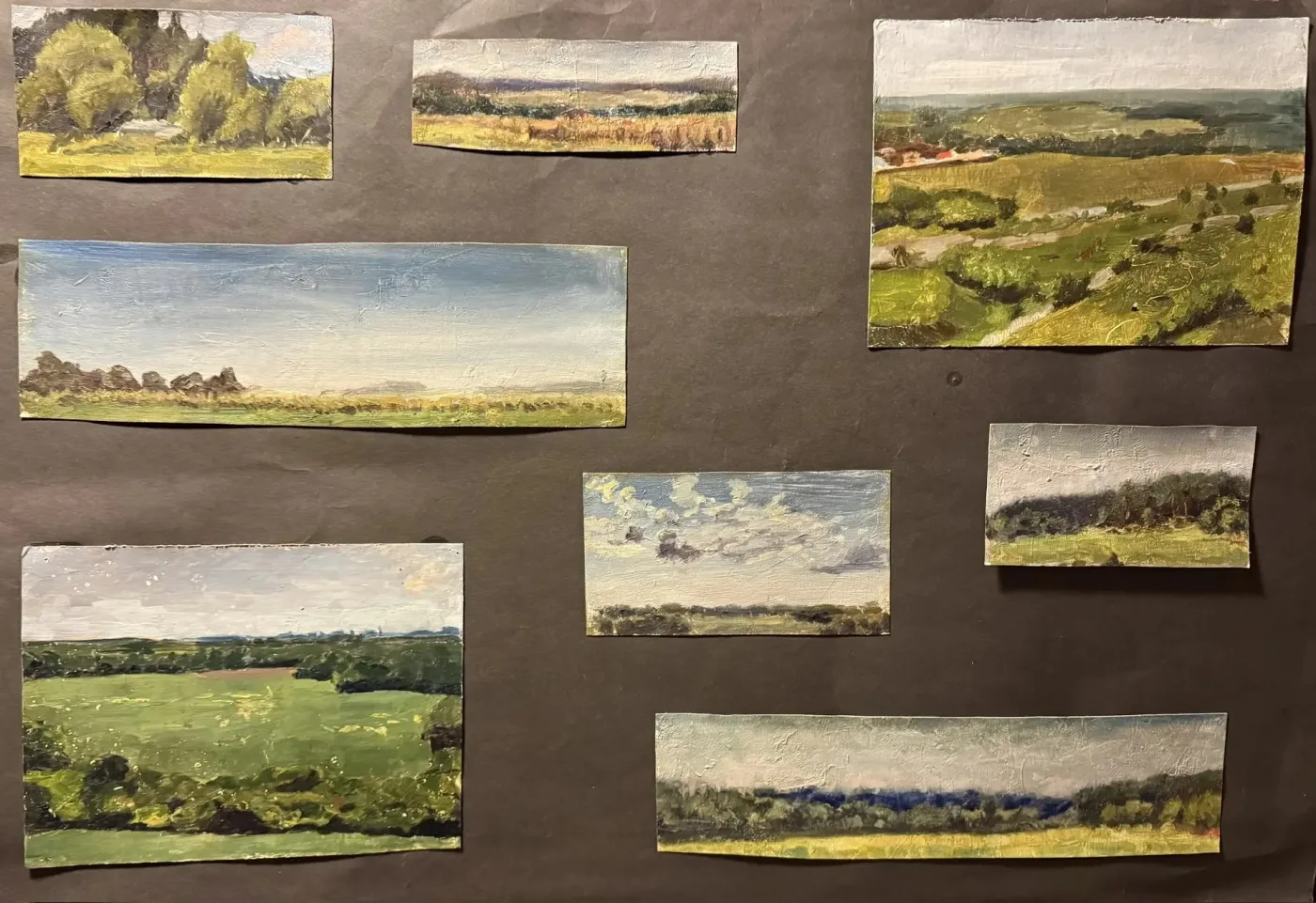 Работа ученика, 15 лет – пленэр